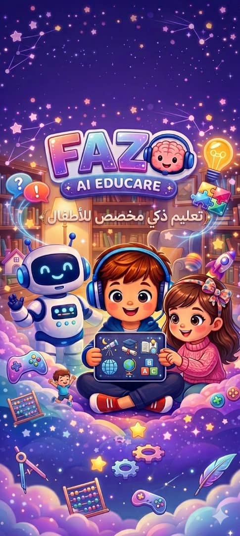 أطفال يتعلمون مع FAZO